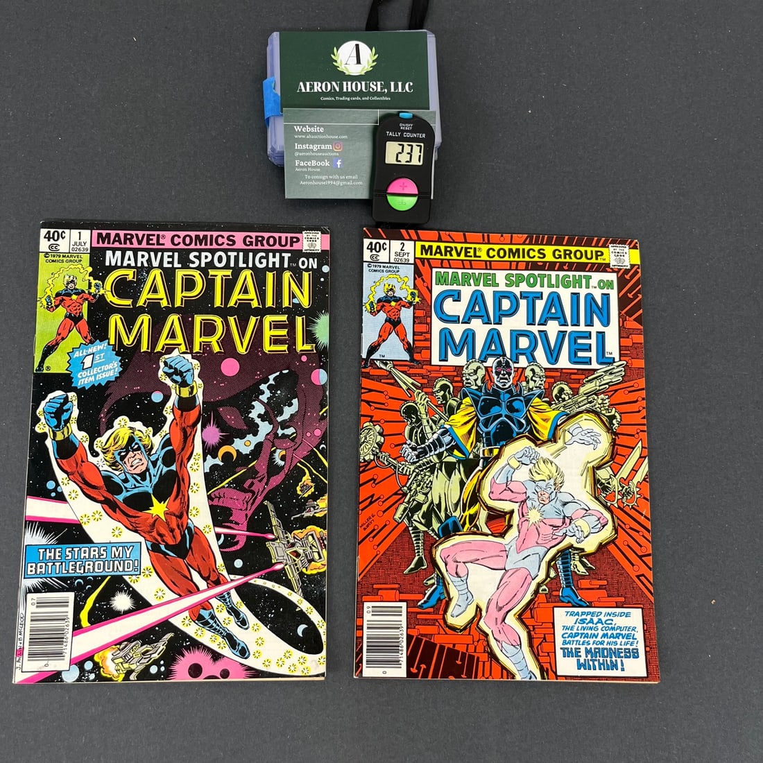 Marvel Spotlight 1 & 2 Feat. Captain Marvel (1 of 2)