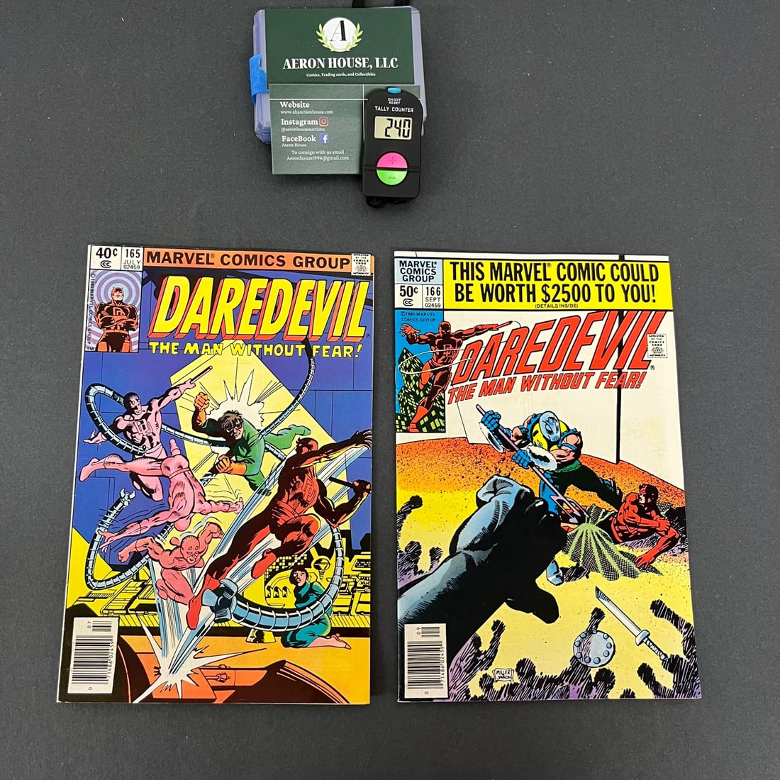 Daredevil 165 & 166 Frank Miller Story & Art (1 of 2)