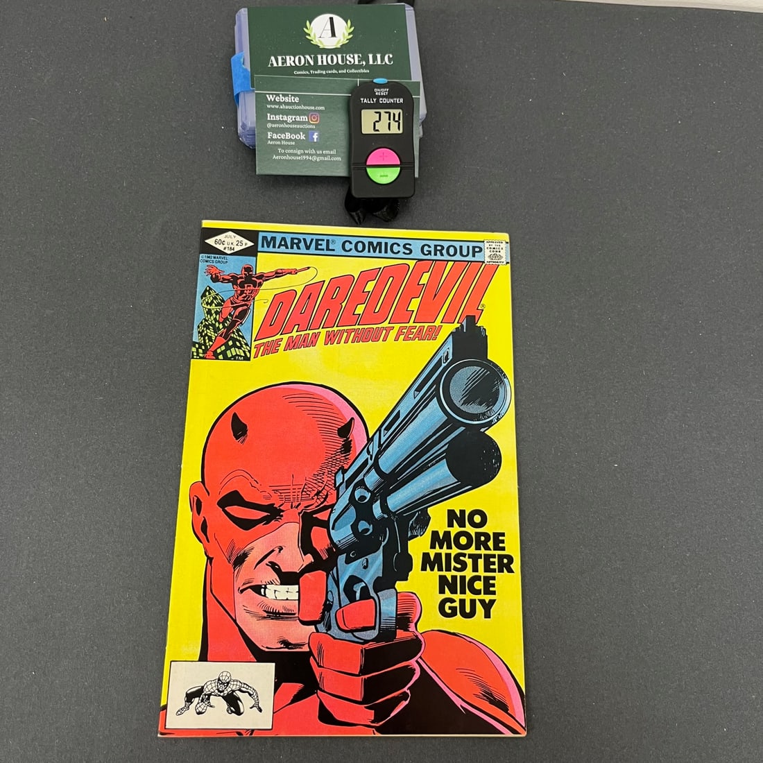 Daredevil 184 Classic Cover DD vs. Punisher (1 of 2)