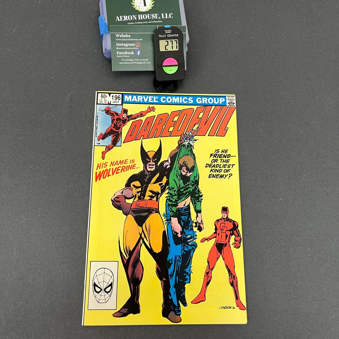 Daredevil 196 DD vs. Wolverine (1 of 2)