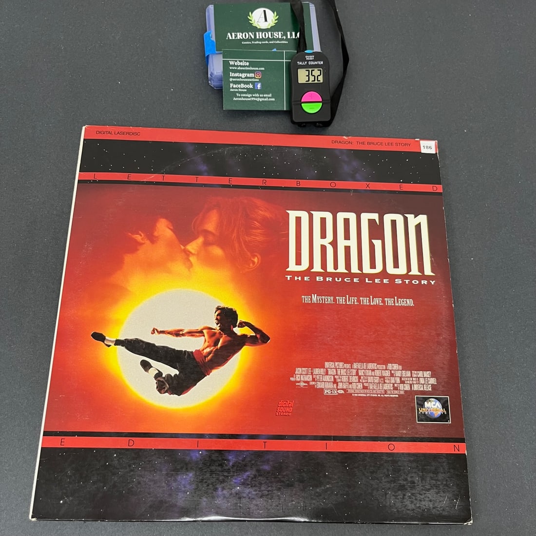 Dragon The Bruce Lee Story Laser Disc (1 of 5)