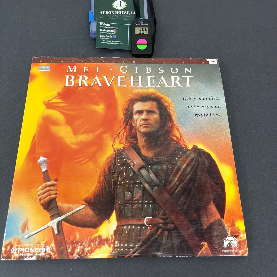 Mel Gibson Brave Heart Wide Screen Ed. Laser Disc (1 of 6)