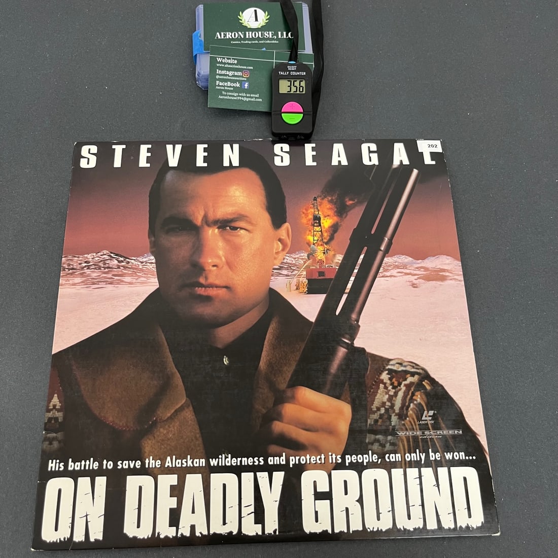 Steven Seagal On Deadly Ground Laser Disc (1 of 4)