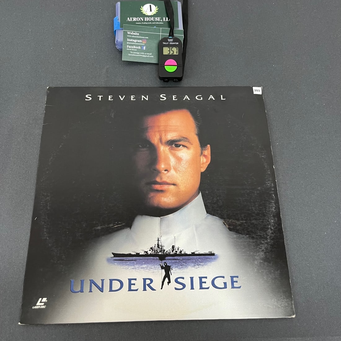 Steven Seagal Under Siege Laser Disc (1 of 4)