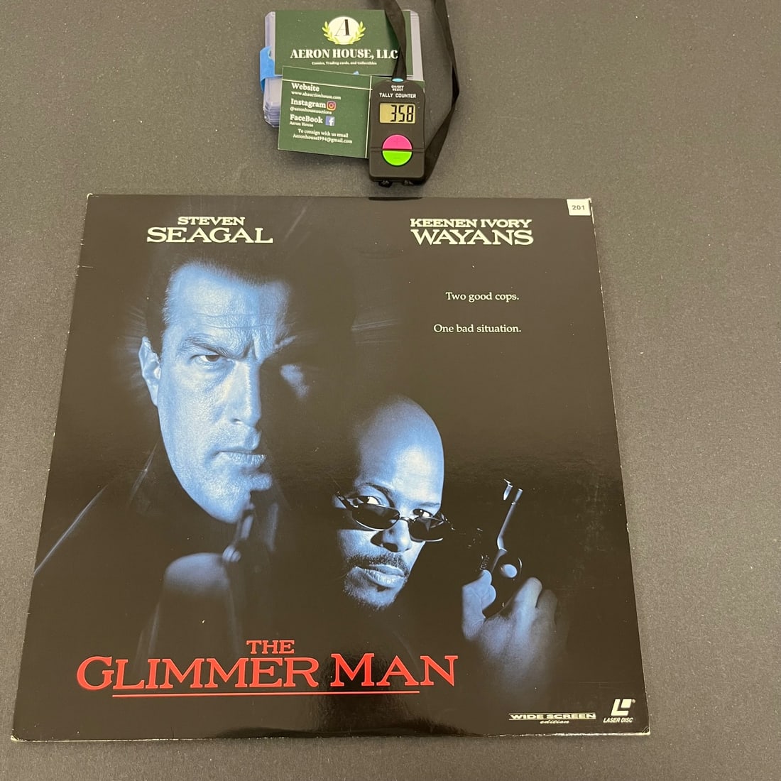 Steven Seagal Glimmerman Laser Disc (1 of 5)