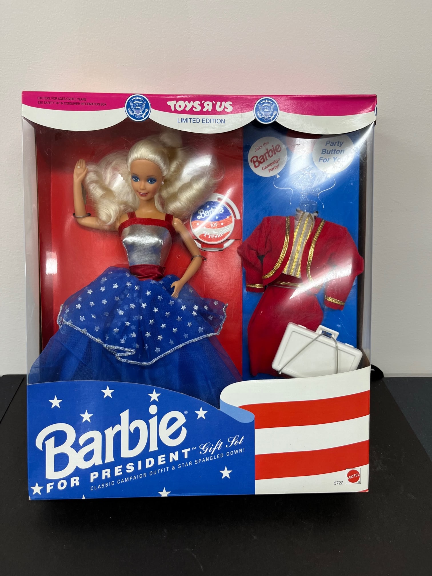 Barbie for President Limited Ed. Gift Set NIB 3722 (1 of 4)