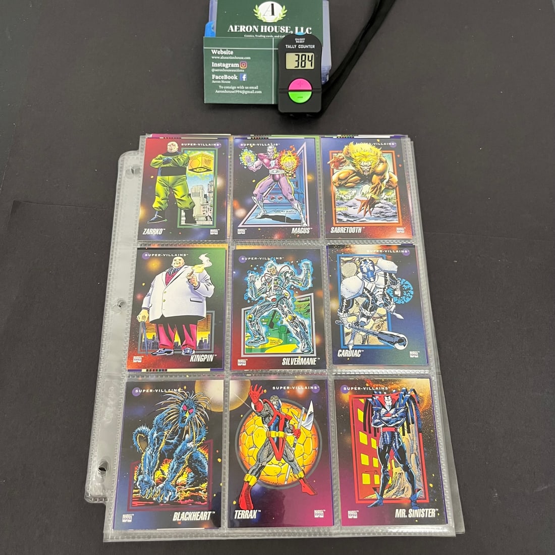 1992 Marvel Impel Trading Cards (1 of 9)