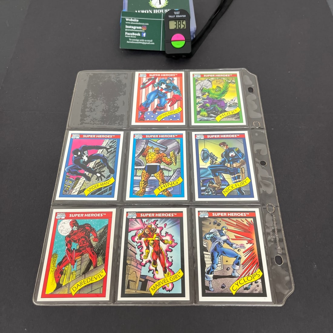 1993 Marvel Masterpieces Impel Trading Cards (1 of 19)