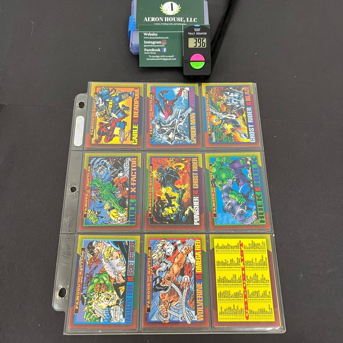 1993 Marvel Skybox Trading Cards (1 of 3)