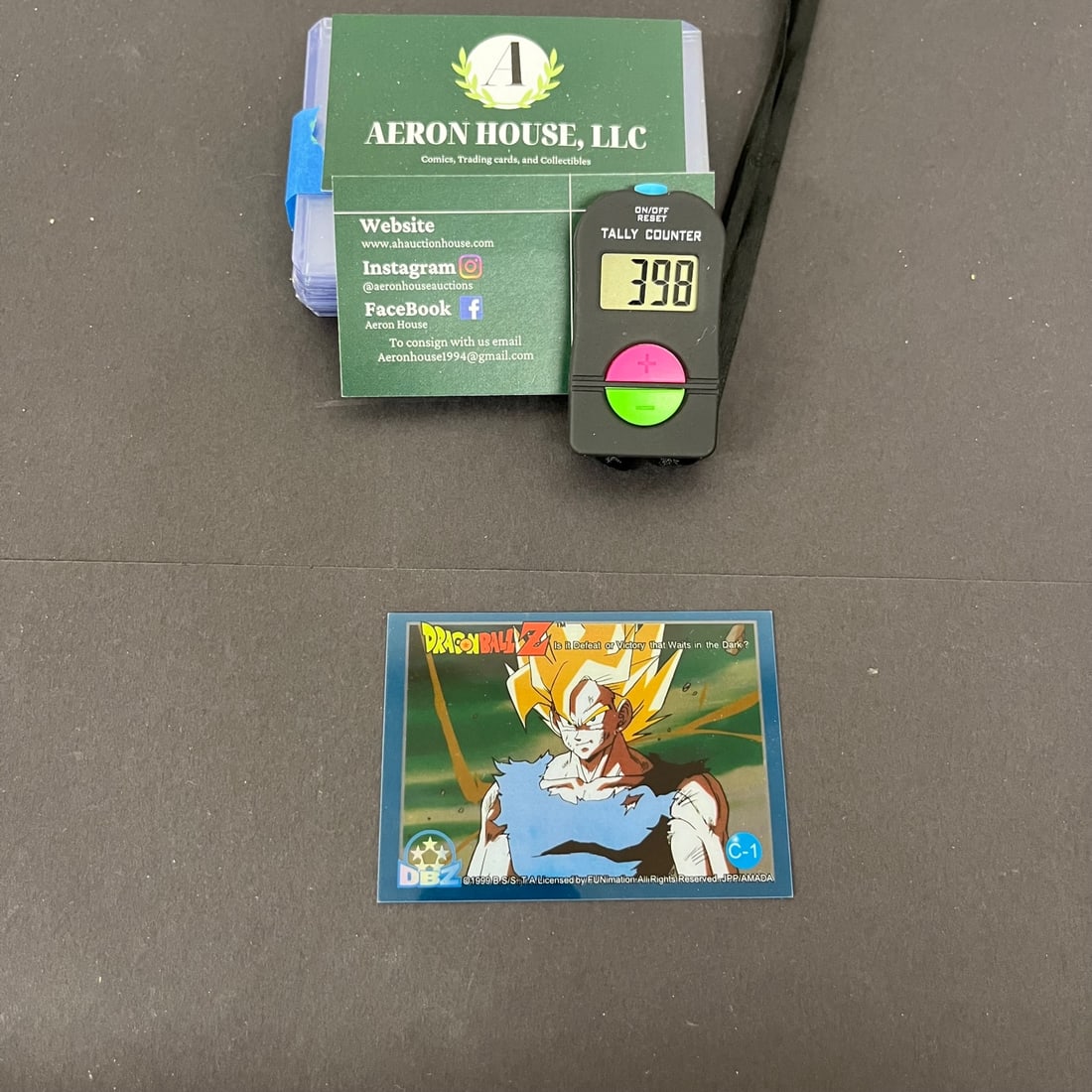 1999 DBZ ArtBox Dragon Ball Z Series 3 Clear C-1 (1 of 1)