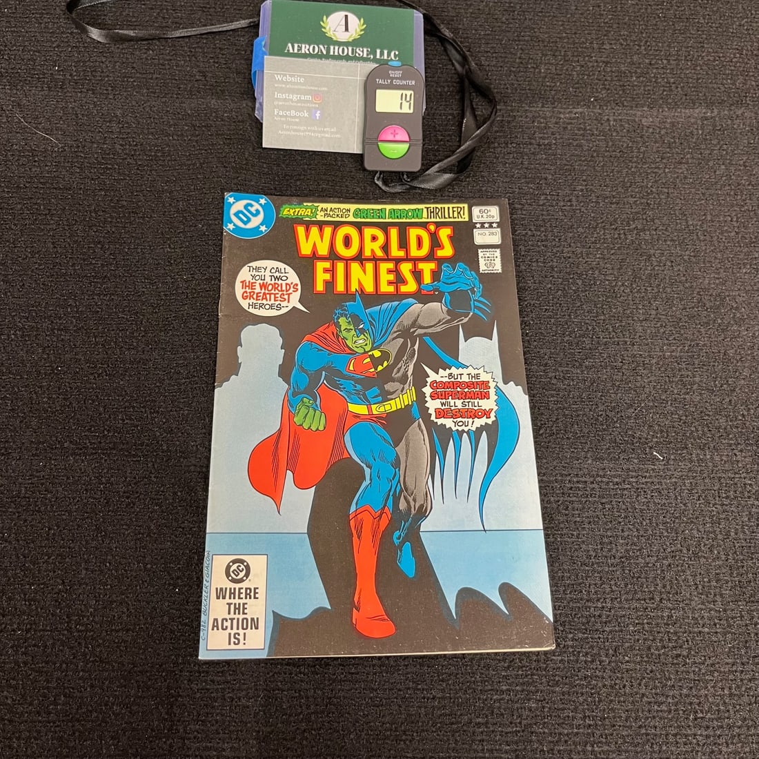 World's Finest 283 No Date Error Variant RARE! (1 of 3)
