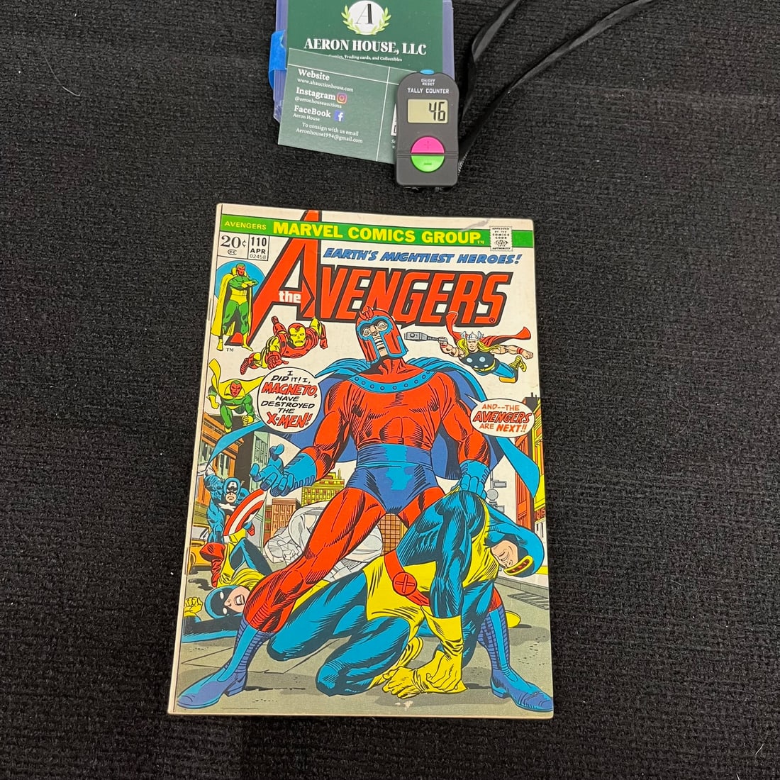 Avengers 110 Avengers vs. Magneto Early Bronze Age (1 of 2)