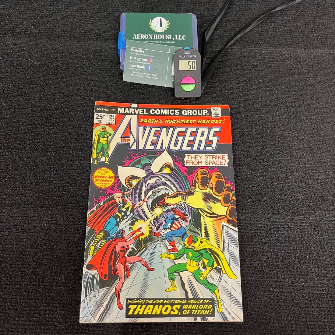 Avengers 125 Avengers vs. Thanos! (1 of 3)