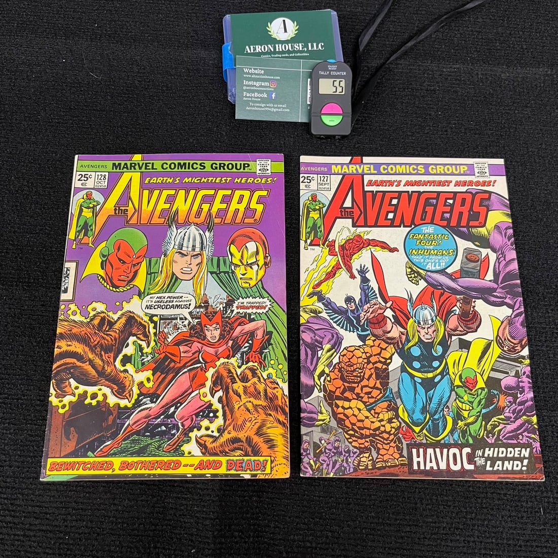 Avengers 127 & 128 FF App & Classic Scarlet Witch (1 of 3)