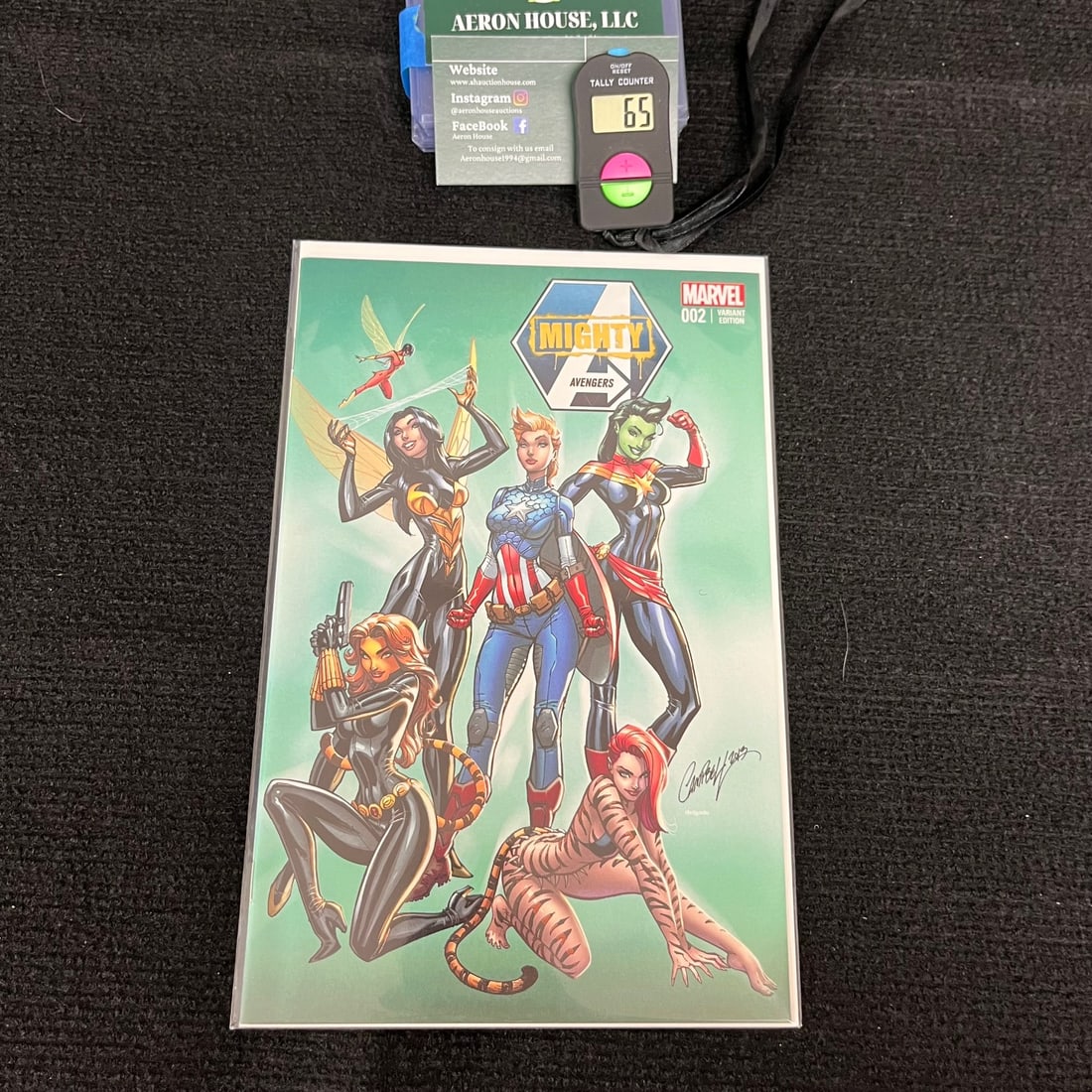 Mighty Avengers 2 NYCC Comic Con Campbell Cover (1 of 1)