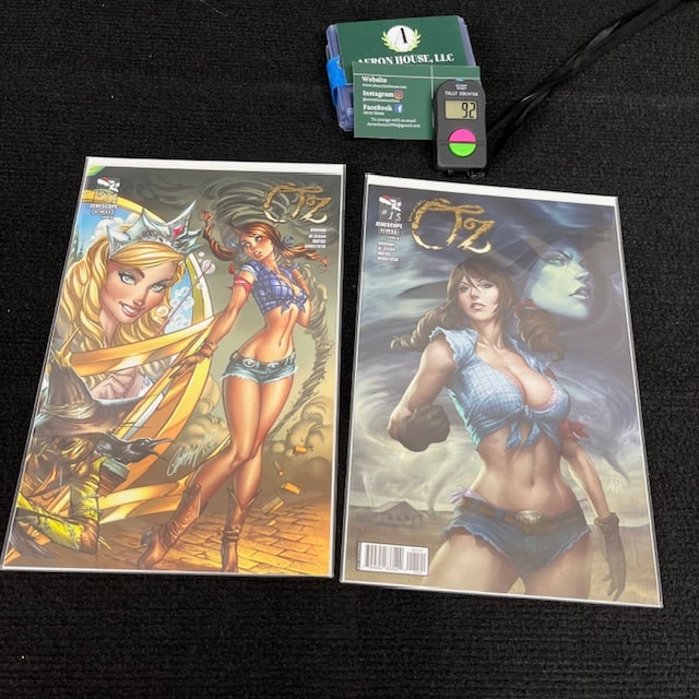 Zenescope Oz #1 Covers A-D J. Scott Campbell Cover: Four cover variants of the classic Zenescope seriesl We are a veteran owned company. Please look at the pictures carefully to determine what you believe the condition of collectible is. We are current
