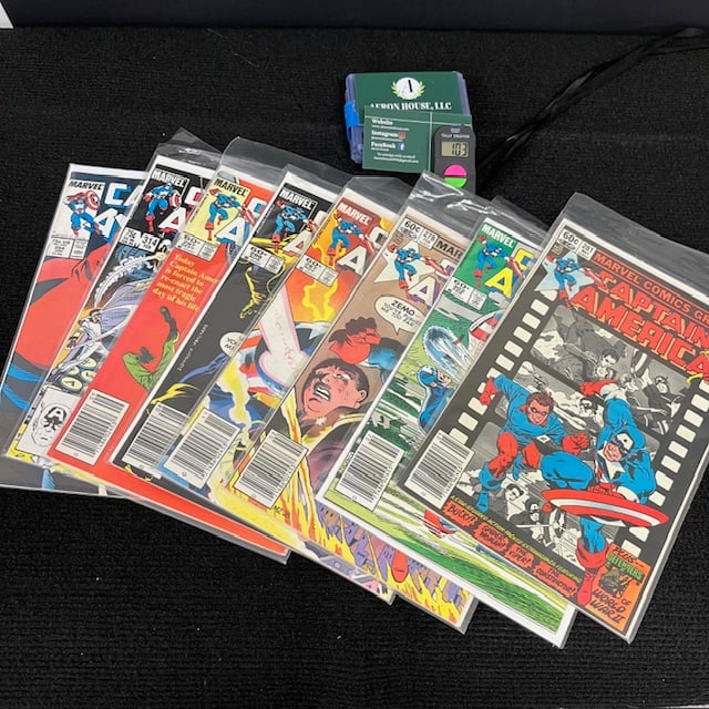 Captain America Copper Age Lot w/ #'s 200s-300s (1 of 3)