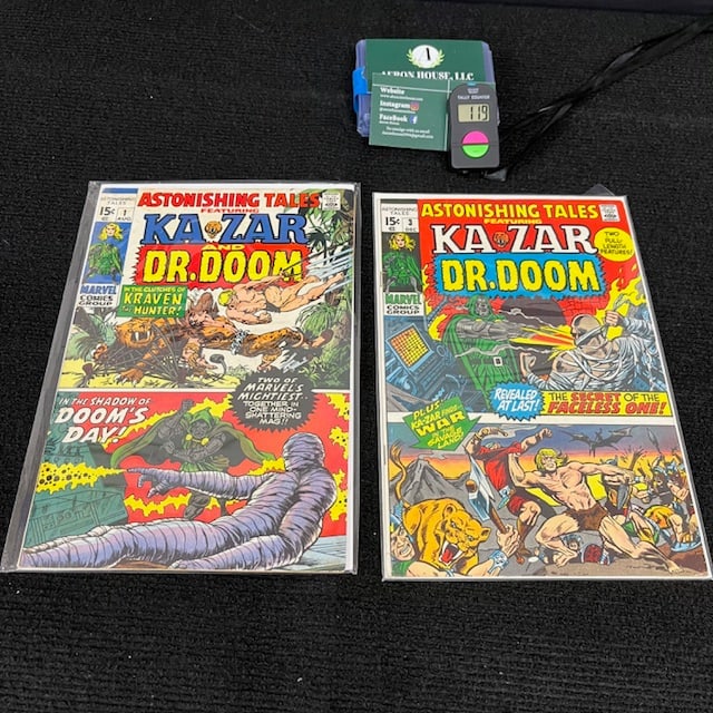 Astonishing Tales 1 & 3 Marvel Bronze Age Dr. Doom (1 of 2)