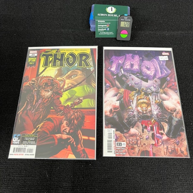 Thor 18, 20, 21 & 25 God of Hammers Key Storyline (1 of 2)