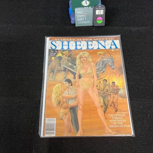 Marvel Super Special 34 Sheena + Marvel Lot (1 of 4)
