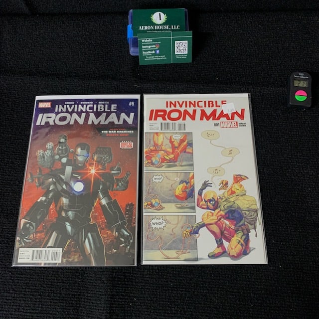 Invincible Iron Man Lot w/#1 Variant (1 of 1)