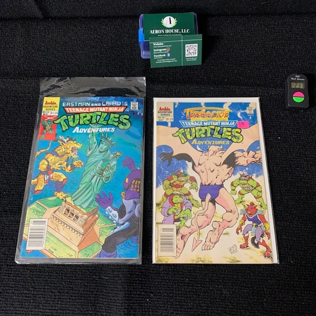 Teenage Mutant Ninja Turtles Archie Ser Newsstands: We are a veteran owned company. Please look at the pictures carefully to determine what you believe the condition of collectible is. We are currently accepting consignments. Email us a aeronhouse1994@