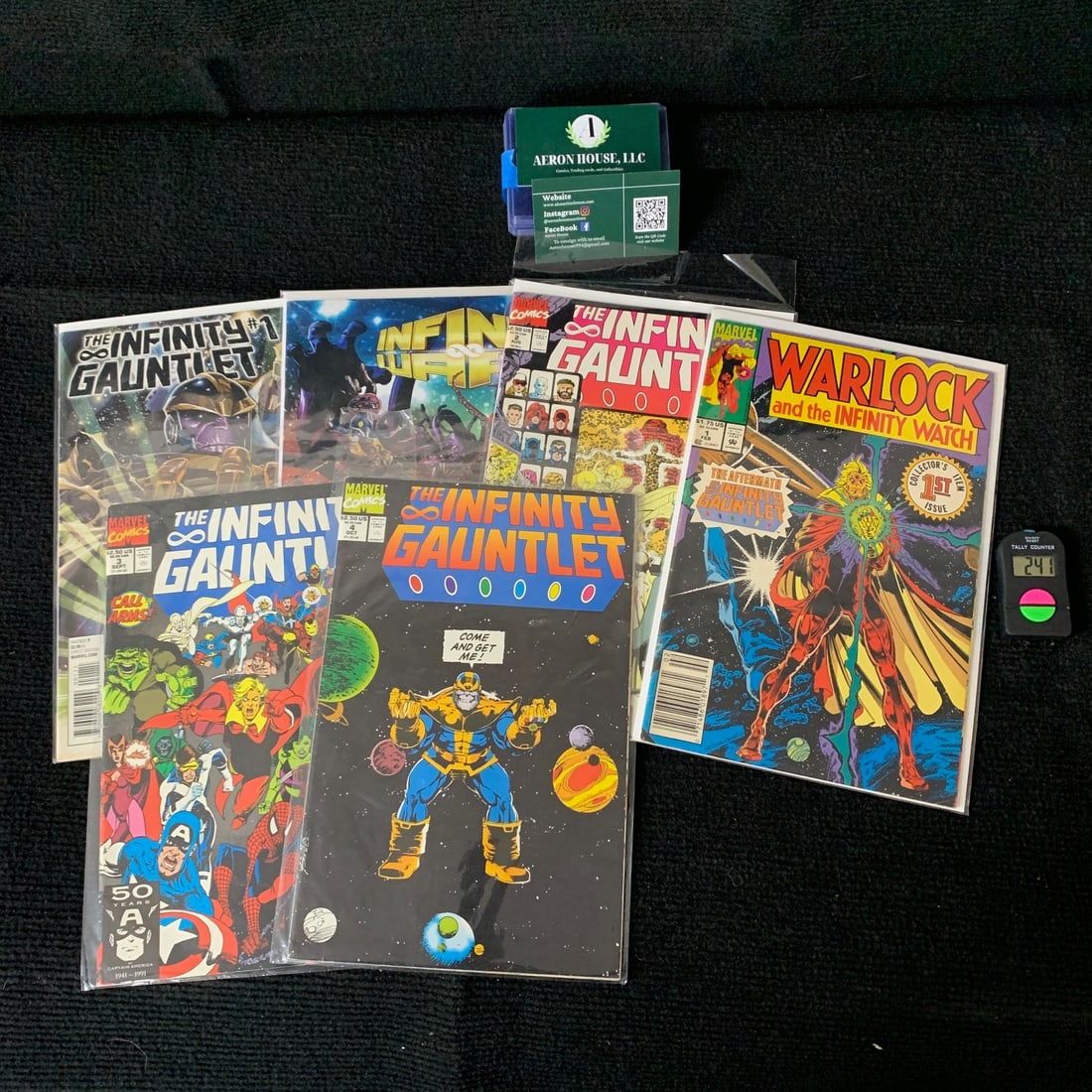 Infinity Gauntlet Comic Lot (1 of 1)