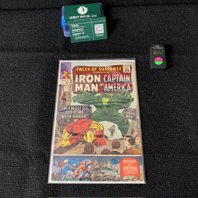 Tales of Suspense 69 Jack Kirby Art: We are a veteran owned company. Please look at the pictures carefully to determine what you believe the condition of collectible is. We are currently accepting consignments. Email us a aeronhouse1994@