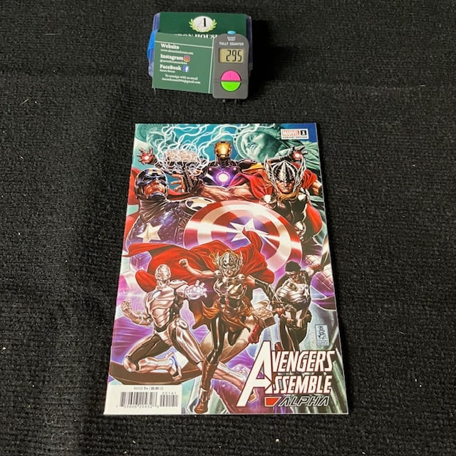 Avengers Assemble Alpha 1:50 RI Brooks Cover: We are a veteran owned company. Please look at the pictures carefully to determine what you believe the condition of collectible is. We are currently accepting consignments. Email us a aeronhouse1994@