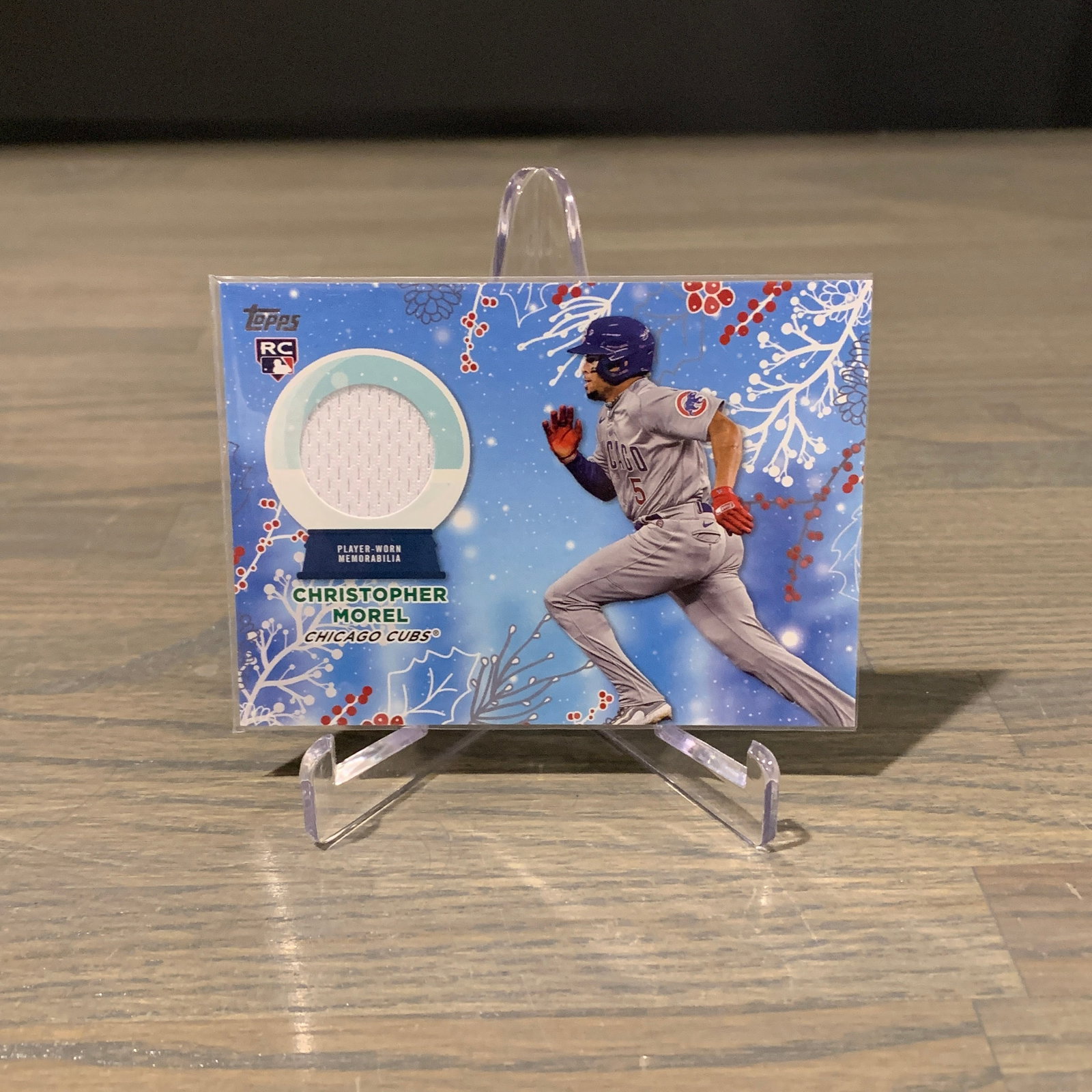 Christoper Morel Rookie Jersey Baseball Card: Christopher Morel Rookie #RC-CMO Jersey Topps Baseball Card. We are a veteran owned company. Please look at the pictures carefully to determine what you believe the condition of collecitible is. We ar