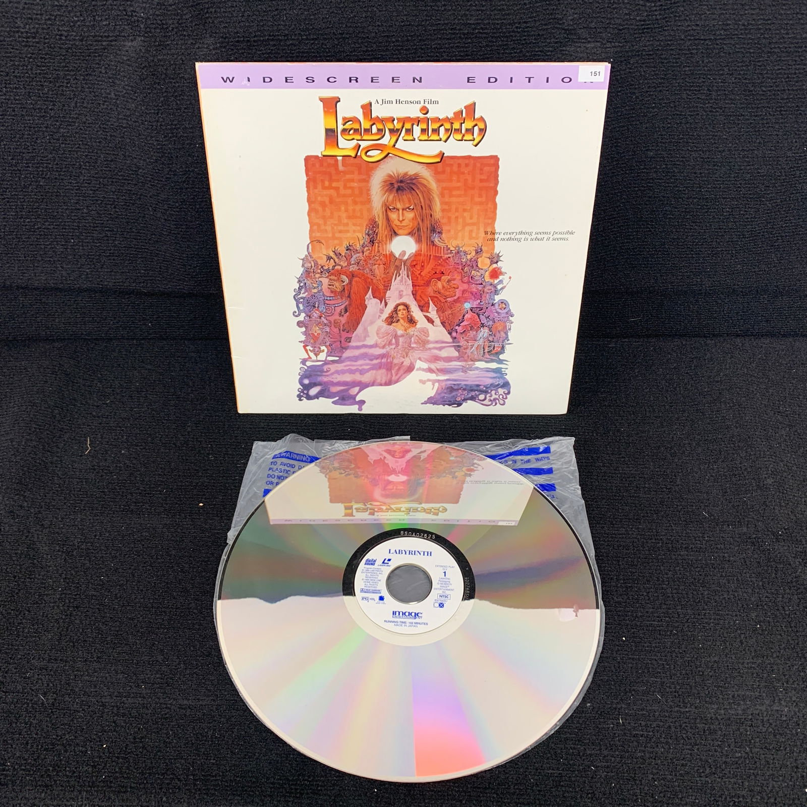 Labyrinth Laser Disc, David Bowie (1 of 3)