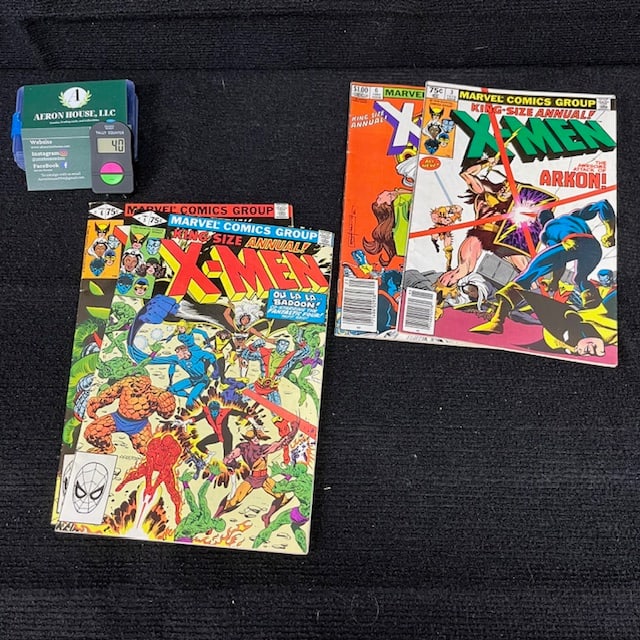 Uncanny X-men Annuals 3, 4, 5, 6: We are a veteran owned company. Please look at the pictures carefully to determine what you believe the condition of collectible is. We are currently accepting consignments. Email us a aeronhouse1994@