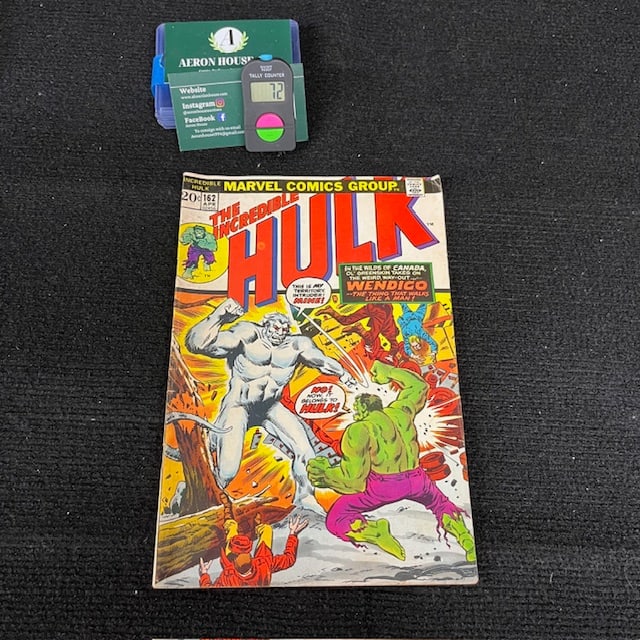 Incredible Hulk 162 1st app Wendigo (1 of 2)