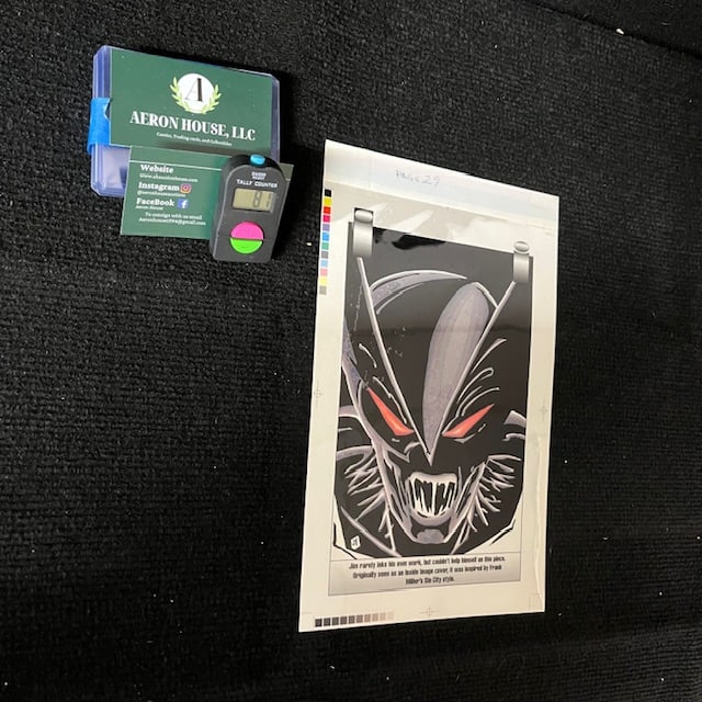 Shadowhawk 4-color Art Proof Image to Page 29 (1 of 2)