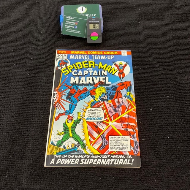 Marvel Team Up 16 Spider-man & Captain Marvel (1 of 2)