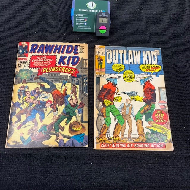 Rawhide Kid 55 & Outlaw Kid 2 SA Marvel (1 of 4)