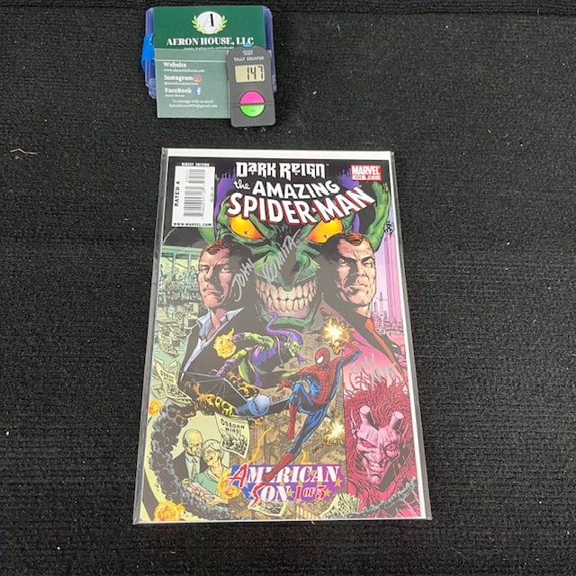 Amazing Spider-man 595 Signed John Romita DF COA (1 of 3)