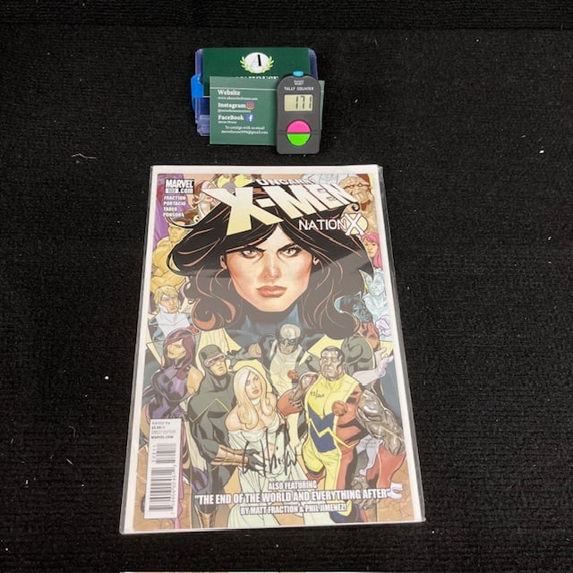 X-men 522 Signed by Whilce Portacio DF COA (1 of 3)