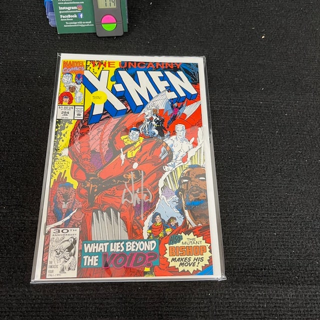 X-men 284 signed by Whilce Portacio (1 of 2)