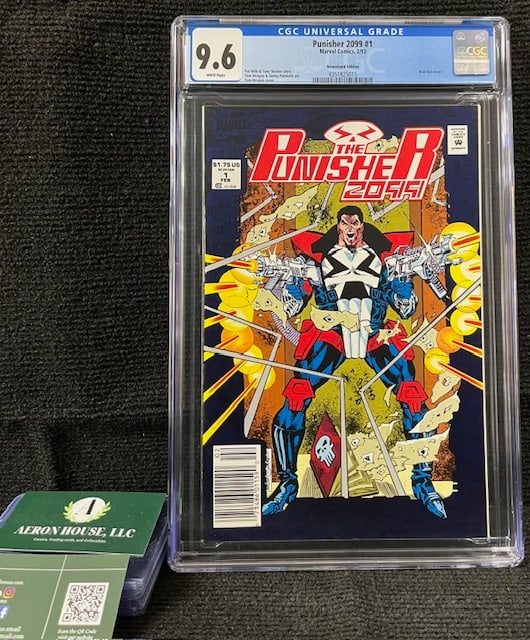 Punisher 2099 1 CGC 9.6 RARE Newsstand Edition (1 of 1)