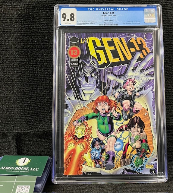 Gen 13 #1 Lil Gen 13 Variant CGC 9.8 (1 of 1)