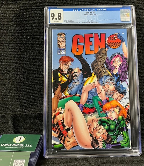 Gen 13 #0 CGC 9.8 (1 of 1)