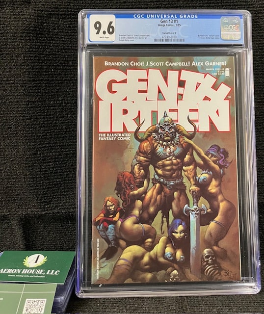 Gen 13 #1 Barbari-Gen Cover D CGC 9.6 (1 of 1)