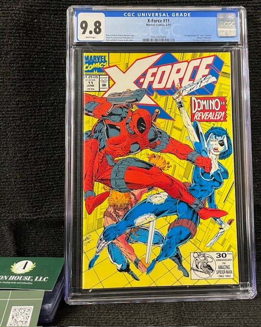 X-Force 11 CGC 9.8 1st app Real Domino (1 of 1)