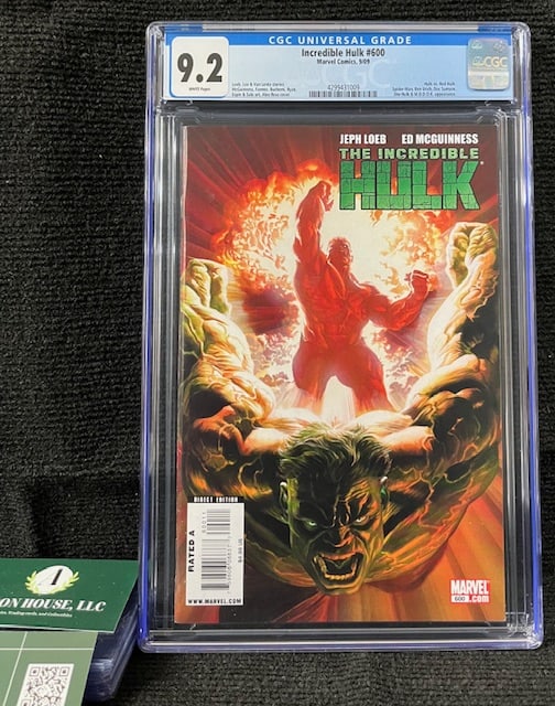 Incredible Hulk 600 CGC 9.2 Hulk vs. Red Hulk (1 of 1)