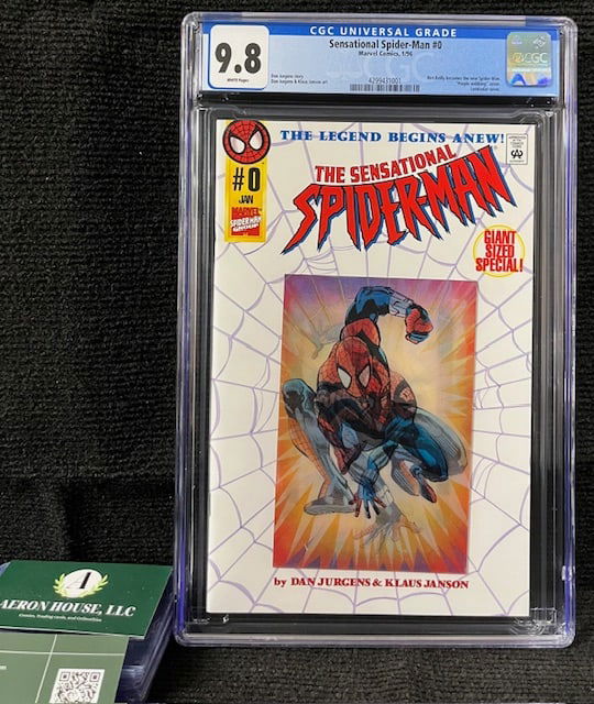 Sensational Spider-man  0 1st Ben Reilly CGC 9.8 (1 of 1)