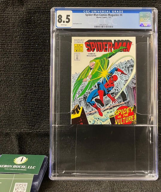 Spider-man Magazine 4 CGC 8.5 (1 of 1)