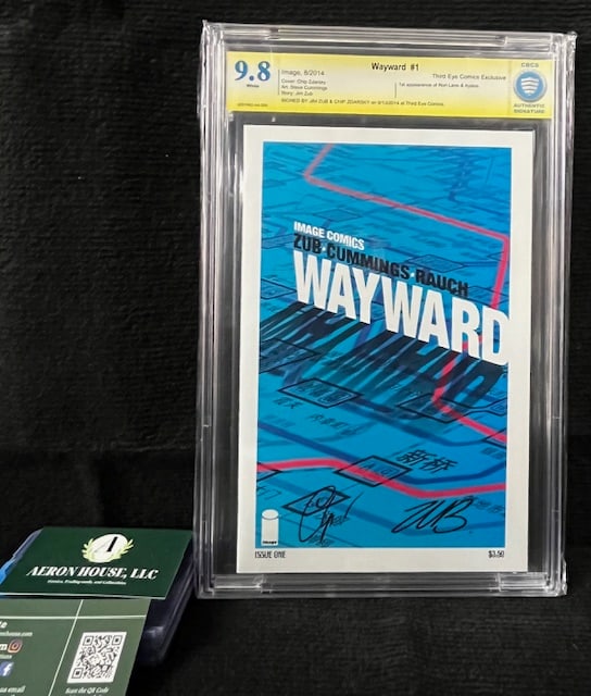 Wayward 1 Key CBCS 9.8 Signed Zub, Zdarsky (1 of 3)