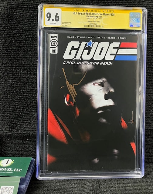G.I. Joe 275 Torpedo Comics Ed. Signed Jock RE Cvr (1 of 2)