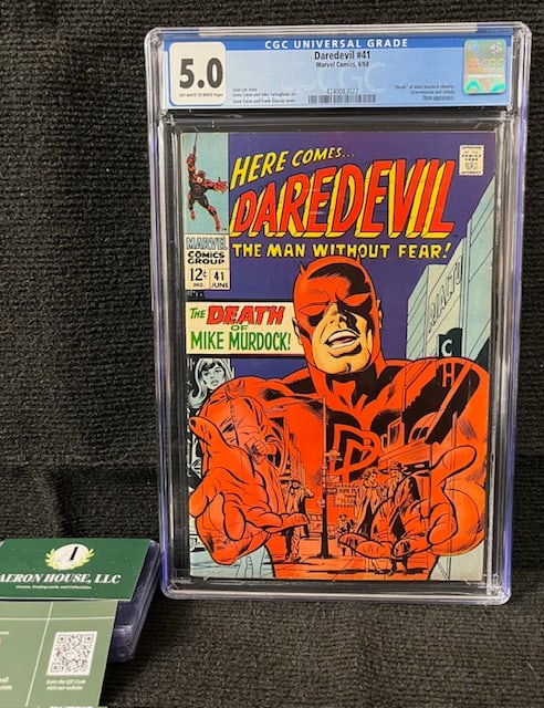 Daredevil 41 CGC 5.0 Death of Mike Murdock (1 of 1)